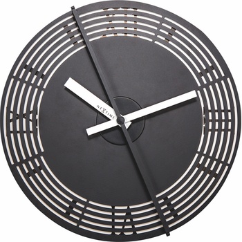 NeXtime Стенен часовник Motion Roman (3222/3126)