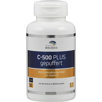 American Biologics C-500 Plus буфериран - 90 вег. капсули