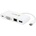 TECHLY IADAP USB31-DOCK2 Адаптер USB-C към USB-A 3.0, USB-C PD, VGA, RJ45 Gigabit (IADAP USB31-DOCK2)