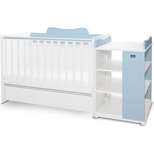 Lorelli ЛЕГЛО multi 190/82 ЦВЯТ БЯЛО/baby blue (10150570039a) - bebetabg