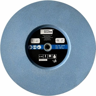 GÜDE Brusný kotouč 250 x 50 x 12 mm K220 55230