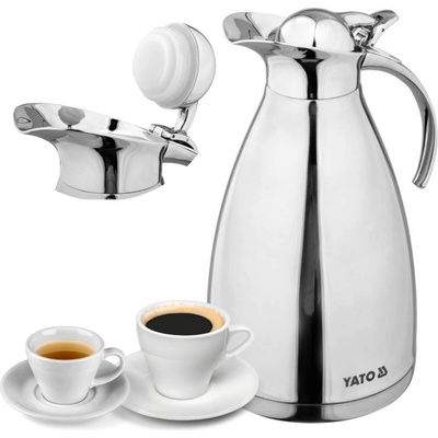 Yato termoska na nápoje 1,5 l stříbrný