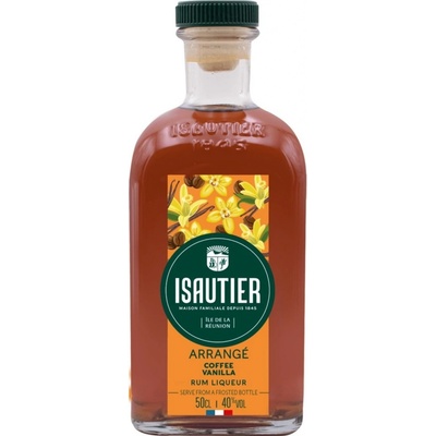 Isautier Arrange Coffee Vanilla Rum Liqueur 40% 0,5 l (čistá fľaša)