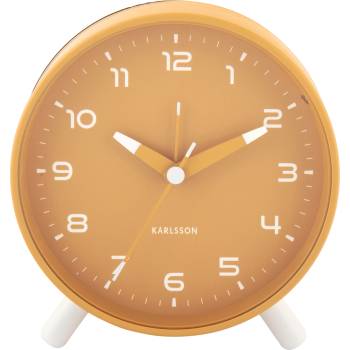 Karlsson Orgullo будилник, оранжев (KA6029YE)