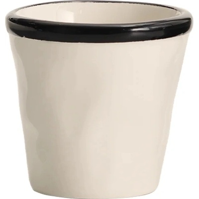 Zafferano Чаша халба Lido Rim 70 мл черна (B&W0005)