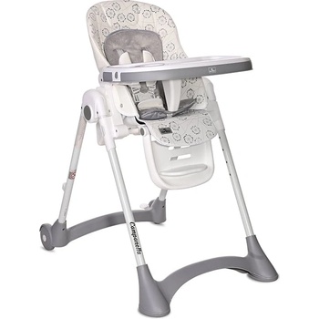 Lorelli СТОЛ ЗА ХРАНЕНЕ campanella white fluff ЕКО КОЖА (10100412323)