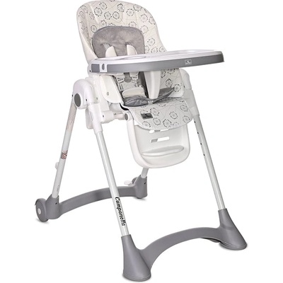 Lorelli СТОЛ ЗА ХРАНЕНЕ campanella white fluff ЕКО КОЖА (10100412323)