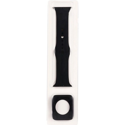 VSETKONAMOBIL 82966 VSETKONAMOBIL COVER SET Remienok + obal na hodinky Apple Watch 6 / 5 / 4 / SE 40mm čierny