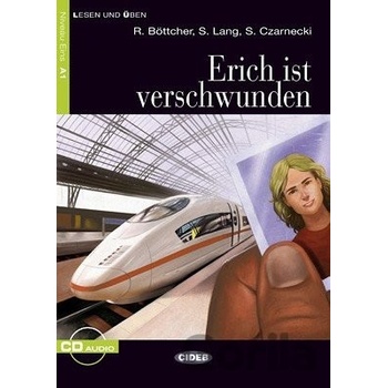 Erich ist verschwunden zjednodušené čítanie A1 v nemčine edícia CIDEB vr. CD