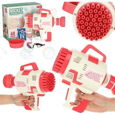 KIK Bublifuk mýdlová bublina stroj mýdlová bublina světle růžová