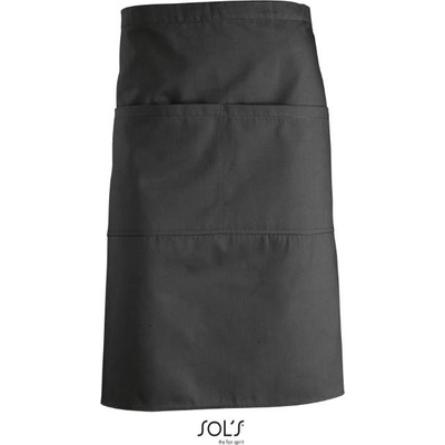 Sol 's GREENWICH Zástera s predným vreckom dark grey