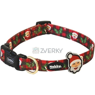 Nobby Vianočný obojok pre psa SANTA