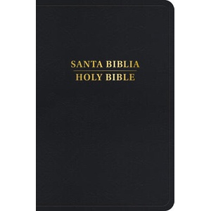 Rvr 1960/KJV Biblia Bilingüe Tama? o Personal, Negro Imitación Piel Con Índice (ISBN: 9798384500506)