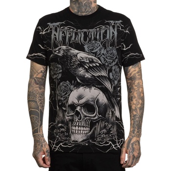 AFFLICTION мъжка тениска affliction - midnight curse - a27305-bk
