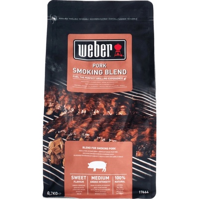 Weber Udící lupínky vepřové 17664 0,7 kg