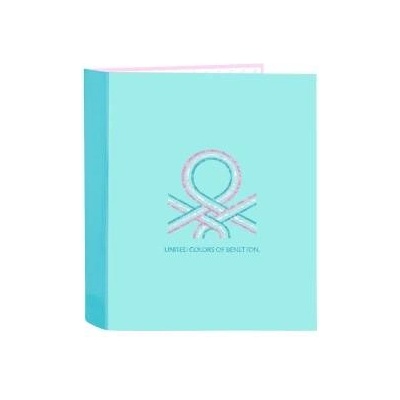 Benetton Папка с пръстени Benetton Dolce Многоцветен A4 27 x 33 x 6 cm