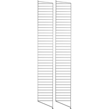 String Podlahový panel 200 x 30 cm, Black, 2 kusy, SF20030-13-2
