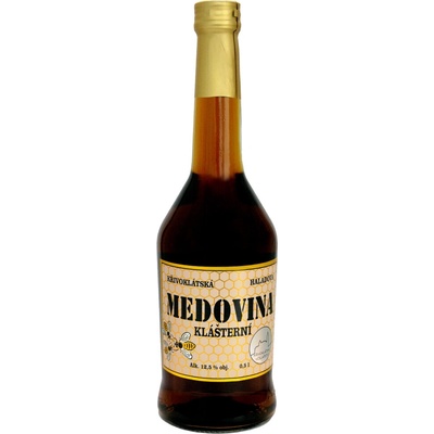 Česká včela Medovina Křivoklátská Klášterní 12,5% 0,5l