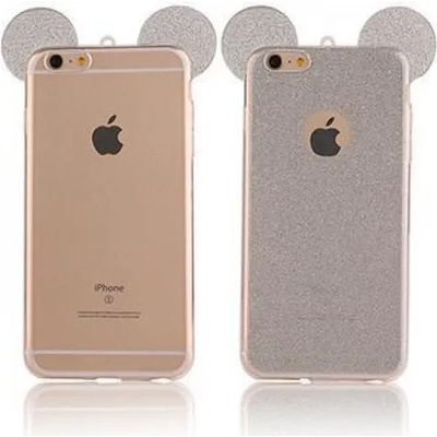 Samsung Силиконов калъф кейс за Samsung G920 S6 с ушички сив