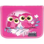 PULSE Несесер Pink Owl, розов - moliv