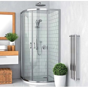 Roltechnik Полукръгла душ кабина с плъзгащи се врати Roth Lega Line LLR2 800 80x80 (555-8000000-00-02)
