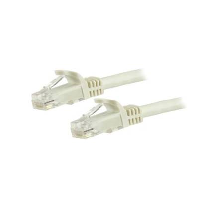 StarTech StarTech. com N6PATC15MWH мрежов кабел Бяла 15 м Cat6 U/UTP (UTP) (N6PATC15MWH)