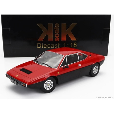 Kk-scale Ferrari Dino 208 Gt4 1975 Červená Černá 1:18