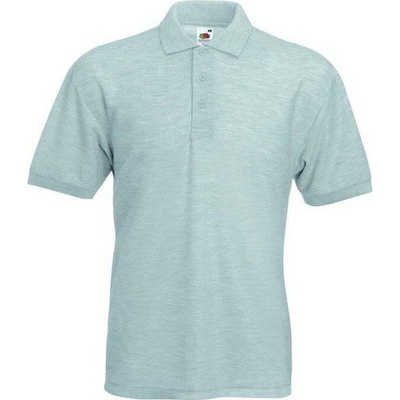 Fruit of the Loom pánská směsová polokošile melír F502 šedá