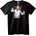NOONEBRAND Тениска Jason Ужас с Брадва - XL, Black