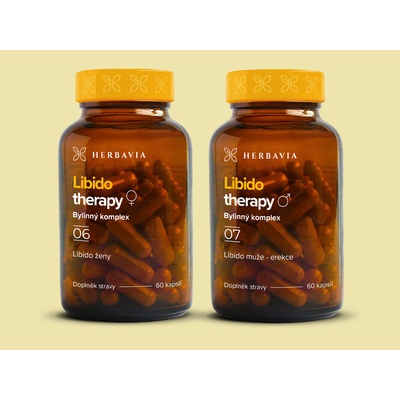 Herbavia Libido therapy žena bylinný komplex 60 kapslí