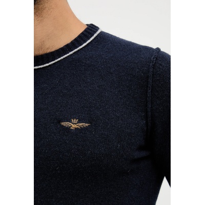 Aeronautica Militare Пуловер с вълна Aeronautica Militare (MA1608UL00924)