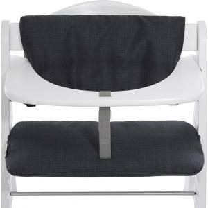 Hauck Комплект за стол за хранене Hauck - Deluxe, Melange Charcoal (667569) - baby