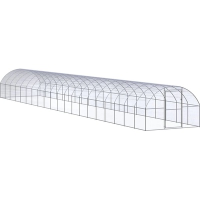 vidaXL Venkovní klec pro kuřata 3 × 20 × 2 m pozinkovaná ocel 9799.3095470