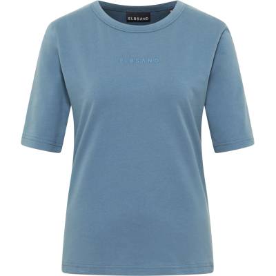 ELBSAND Дамска тениска Elbsand Women's Siva T-Shirt - Coast Blue - размер XL (916-4061-0614)