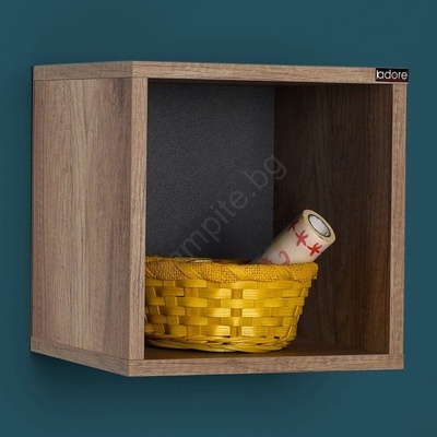 ADORE Етажерка 33x33 см кафяв (AD0061)