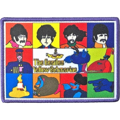 Nažehlovačka The Beatles - Yellow Submarine Characters