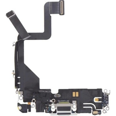 Nabíjecí obvod + Flex kabel iPhone 14 Pro - stříbrný - aftermarket IPH1742