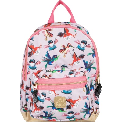 Pick & Pack Kids Backpack S Birdies Pink 7,5L
