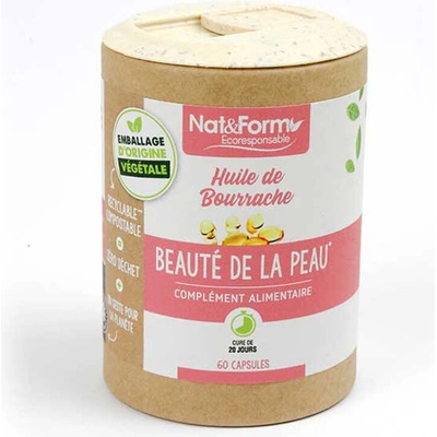 Nat&Form Масло от Пореч и Вечерна иглика масло БИО 60 капсули | Nat&Form (021081 (BOM_60ECO))