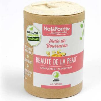 Nat&Form Масло от Пореч и Вечерна иглика масло БИО 60 капсули | Nat&Form (021081 (BOM_60ECO))