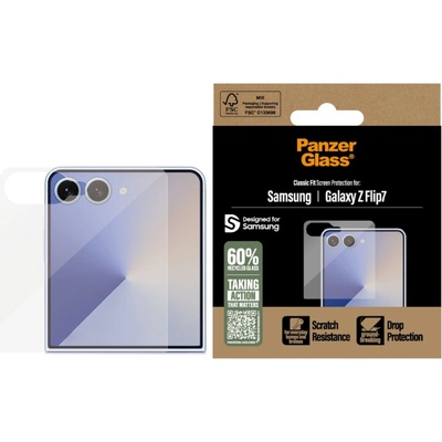 Panzer Стъклен протектор за външен дисплей PanzerGlass за Samsung Galaxy Z Flip 7