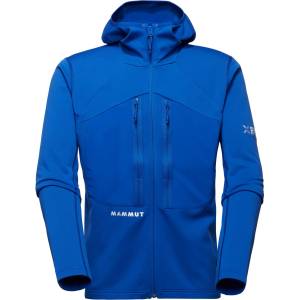 Mammut Мъжко поларено яке Mammut Eiger Nordwand Advanced Midlayer Hooded Jacket Fleece jacket - Eiger Blue (005-6635-0213)