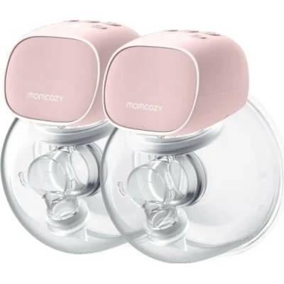 Momcozy S9 Pro dvojitý 2 x 180 ml růžový