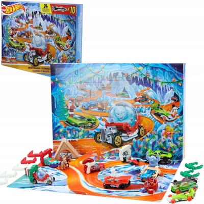 Mattel Adventní kalendář Hot Wheels 2023