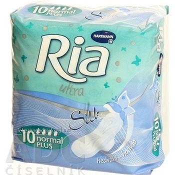 Ria Ultra Silk Normal Plus hygienické vložky 10 ks