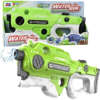 LEAN Toys Vodní Puška Automatická Elektrická Zelená