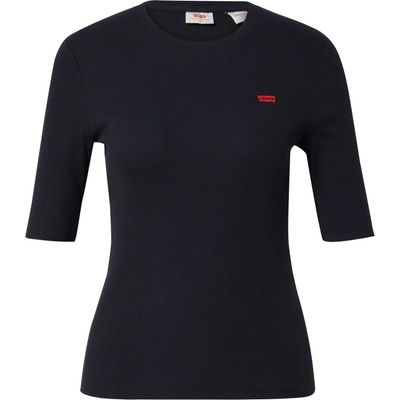 Levi's Тениска 'luca' черно, размер xxs