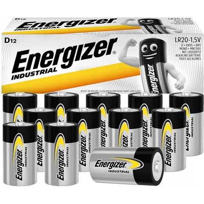 Energizer Industrial D 12ks 7638900361087