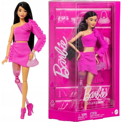 Mattel Barbie DELUXE MODELKA - ŠATY S RUŽOU