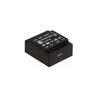 Transformátor zalévaný 1VA 230VAC 21V 47mA PCB 50g